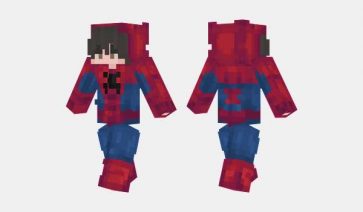 Spiderman Suit Skin para Minecraft