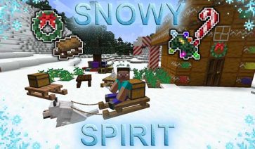 Snowy Spirit Mod para Minecraft 1.19.2 y 1.18.2
