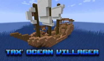 Tax' Ocean Villager Mod para Minecraft 1.19.2, 1.18.2 y 1.16.5