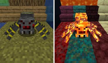 Canes Wonderful Spiders Mod para Minecraft 1.19.2 y 1.18.2