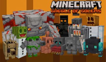 Gaggle of Golems Mod para Minecraft 1.19.2 y 1.18.2
