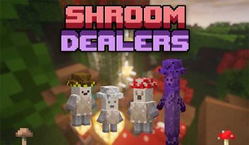 Shroom Dealers Mod para Minecraft 1.19.2, 1.18.2 y 1.16.5