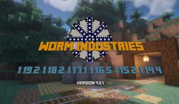 Worm Industries Mod para Minecraft 1.19.2, 1.18.2 y 1.16.5