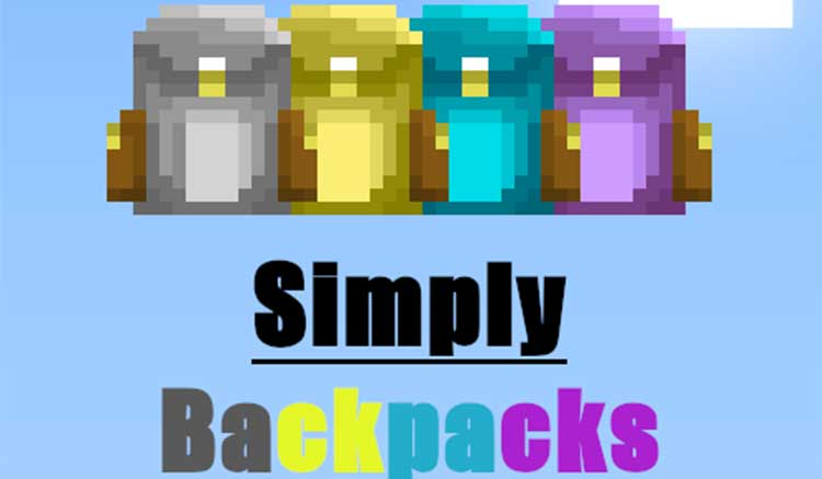 Simply Backpacks Mod