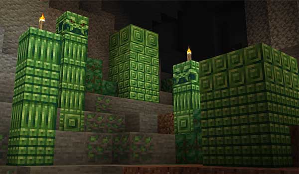 Imagen donde podemos ver los bloques de jade que añadirá el mod Sully's.
