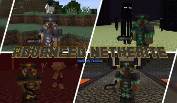 Advanced Netherite Mod para Minecraft 1.19.2, 1.18.2 y 1.16.5