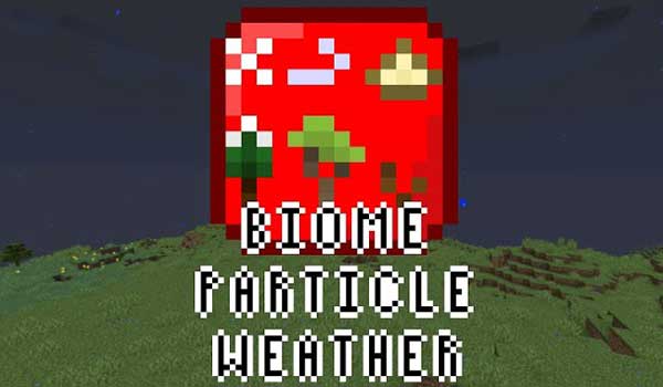 Biome Particle Weather Mod