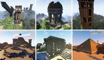 Red’s More Structures Mod para Minecraft 1.19.2