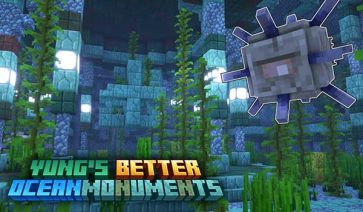 Yung's Better Ocean Monuments Mod para Minecraft 1.19.2 y 1.18.2