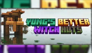Yung's Better Witch Huts Mod para Minecraft 1.19.2 y 1.18.2