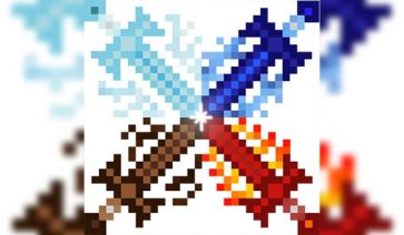 Four Elemental Swords Mod para Minecraft 1.19.2, 1.18.2 y 1.16.5