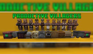Productive Villagers Mod para Minecraft 1.19.2 y 1.18.2