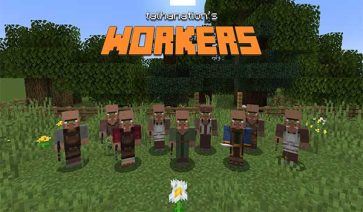 Villager Workers Mod para Minecraft 1.19.2, 1.18.2 y 1.16.5