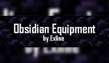 Obsidian Equipment Mod para Minecraft 1.19.2, 1.18.2 y 1.16.5