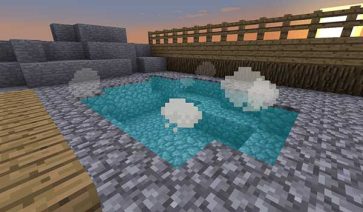 Simply Hot Springs Mod para Minecraft 1.19.2, 1.18.2 y 1.16.5