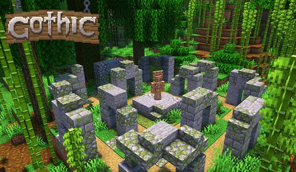 Imagen donde podemos ver el misterioso Stonehenge que generará el mod Gothic RPG.
