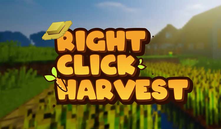 Right Click Harvest Mod
