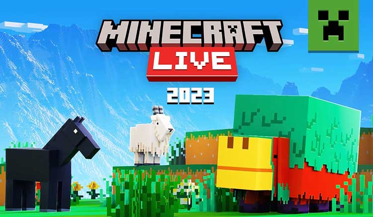 Vídeo Minecraft Live 2023